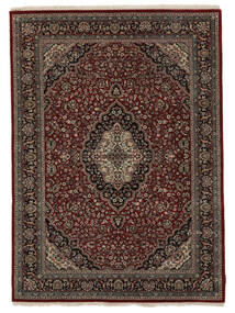 158X217 絨毯 サルーク American オリエンタル ブラック/茶色 (ウール, インド) Carpetvista