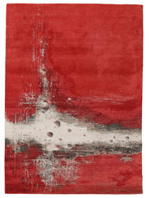  Contemporary Design Rug 174X242 Wool Dark Red/Brown Carpetvista