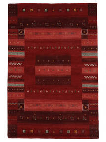  Gabbeh Loribaft Rug 119X176 Wool Black/Dark Red Small Carpetvista