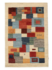 Gabbeh Loribaft Rug 103X153 Orange/Brown Wool, India Carpetvista
