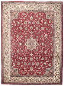 307X405 Sarough Fine Teppe Orientalsk Mørk Rød/Brun Stort (Ull, Persia/Iran)