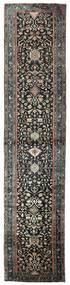 絨毯 オリエンタル ビジャー 105X470 廊下 カーペット ブラック/茶色 (ウール, ペルシャ/イラン)
