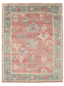 絨毯 ウサク インド 283X367 茶色/レッド 大きな (ウール, インド)