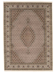 253X355 絨毯 オリエンタル タブリーズ Royal 茶色/オレンジ 大きな (ウール, インド) Carpetvista