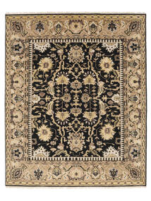  Orientalischer Usak Indisch Teppich 249X304 Braun/Orange Wolle, Indien Carpetvista