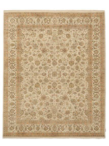  Orientalischer Sarough American Teppich 245X299 Braun/Orange Wolle, Indien Carpetvista