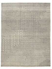 Grass Teppich 275X359 Dunkelgelb/Gelb Großer Wolle, Indien Carpetvista