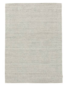 絨毯 Wool/Bambusilk Loom - Indo 168X238 グリーン/グレー (ウール, インド)