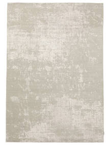 203X292 Wool/Bambusilk Loom - Indo Rug Modern Orange/Light Grey (Wool, India) Carpetvista