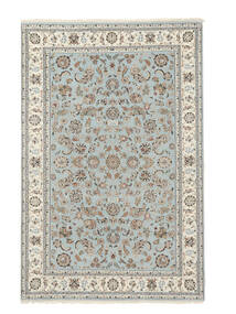 177X271 Nain Indisch Teppich Orientalischer Braun/Dunkelgelb (Wolle, Indien) Carpetvista