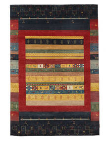  165X243 Striped Gabbeh Loribaft Rug Wool, Carpetvista