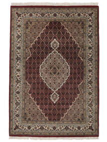 Tabriz Royal Rug 137X202 Brown/Black Wool, India Carpetvista
