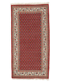  Mir Indo Rug 73X143 Wool Dark Red/Brown Small Carpetvista