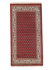 70X140 Tapis D'orient Mir Indo Rouge Foncé/Noir (Laine, Inde) Carpetvista