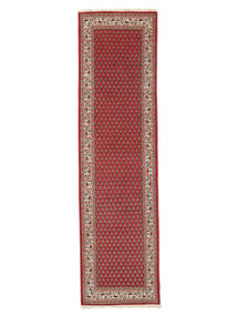 72X270 Mir Indisch Teppich Orientalischer Läufer Dunkelrot/Braun (Wolle, Indien) Carpetvista