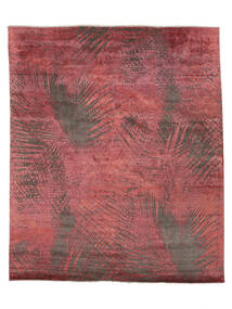 251X300 Tapete Contemporary Design Moderno Vermelho Escuro/Vermelho Grande (Lã, Índia) Carpetvista