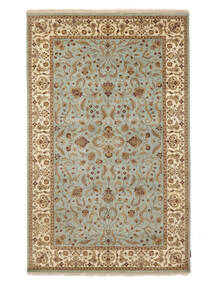 絨毯 サルーク American 151X240 茶色/ダークグリーン (ウール, インド)