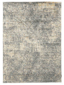 174X243 Tappeto Wool/Bambusilk Loom - Indo Moderno Giallo Scuro/Giallo (India) Carpetvista