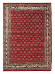 Mir Indisch Teppich 251X346 Dunkelrot/Braun Großer Wolle, Indien Carpetvista