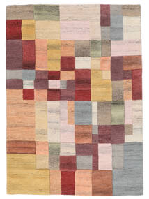  Wool Rug 140X200 Cubo Red/Multicolor Small 