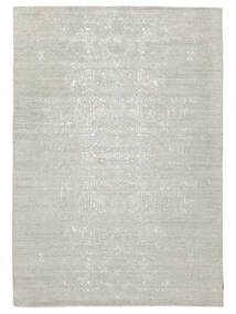  Wool/Bambusilk Loom - Indo 205X293 Grün/Grau Teppich Carpetvista