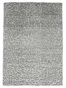 163X229 Louisville Teppich Moderner Dunkelgrau/Grau (Wolle, Indien) Carpetvista