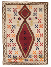  Moroccan Berber - Afghanistan 124X174 Wool Rug Orange/Dark Red Small Carpetvista