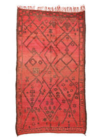  197X346 Berber Moroccan - Mid Atlas Vintage ウール, 絨毯 Carpetvista