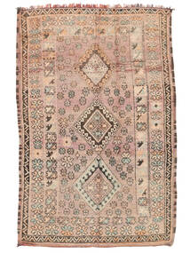  Berber Moroccan - Mid Atlas Vintage 190X294 Vlněný Koberec Hnědá/Oranžová Carpetvista