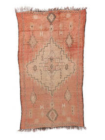 173X316 Dywan Berber Moroccan - Mid Atlas Vintage Nowoczesny Brunatny/Czerwony (Wełna, Maroko) Carpetvista