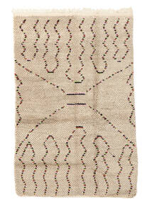 絨毯 Berber Moroccan - Mid Atlas 150X232 オレンジ/ベージュ (ウール, モロッコ)
