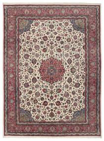 Tapete Sarough Fine 295X400 Vermelho Escuro/Castanho Grande (Lã, Pérsia/Irão)