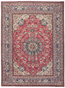 絨毯 ナジャファバード 310X408 ダークレッド/ブラック 大きな (ウール, ペルシャ/イラン)