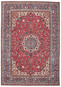  Perzisch Najafabad Vloerkleed 315X435 Donkerrood/Zwart Groot (Wol, Perzië/Iran)