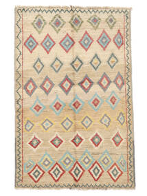 85X131 Moroccan Berber - Afghanistan Rug Modern Orange/Beige (Wool, Afghanistan) Carpetvista
