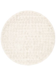  Shaggy Rug Ø 240 Mirage Off White Round Large