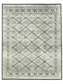 250X316 Grass Teppich Moderner Grün/Schwarz Großer (Wolle, Indien) Carpetvista