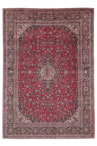 Tapete Kashan Fine Ca. 1930 339X493 Vermelho Escuro/Castanho Grande (Lã, Pérsia/Irão)