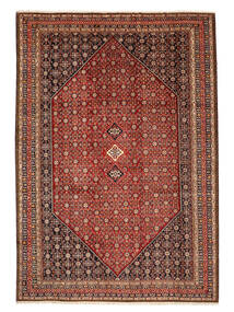 407X590 Alfombra Gabbeh Kashkooli Moderna Rojo Oscuro/Marrón Grande (Lana, Persia/Irán)