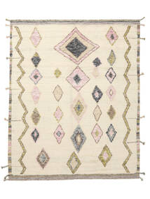 Moroccan Berber - Indo Rug 244X305 Beige/Orange Wool, India Carpetvista