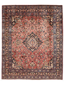 絨毯 ペルシャ マラバン 398X482 ダークレッド/茶色 大きな (ウール, ペルシャ/イラン)