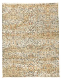 244X312 Contemporary Design Teppich Moderner Orange/Beige ( Indien) Carpetvista