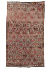  Orientalischer Kelim Vintage Türkei Teppich 168X280 Braun/Schwarz Wolle, Türkei Carpetvista