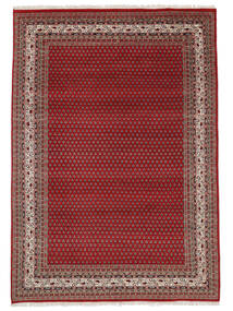 207X290 Tapete Mir Indo Oriental Vermelho Escuro/Castanho (Lã, Índia) Carpetvista