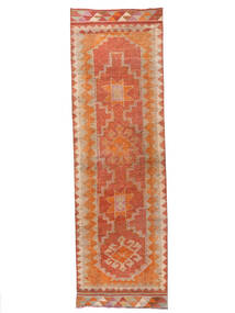 97X320 Herki Vintage Teppich Moderner Läufer Braun/Rot (Wolle, Türkei) Carpetvista