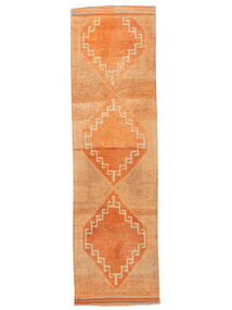  Herki Vintage Rug 88X302 Vintage Wool Orange/Brown Small Carpetvista