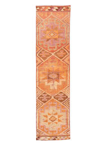  91X363 Herki Vintage Teppich Läufer Orange/Rot Türkei Carpetvista