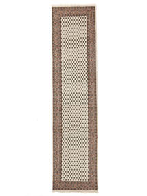 82X342 Mir Indisch Teppich Orientalischer Läufer Braun/Beige (Wolle, Indien) Carpetvista