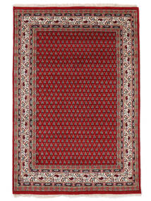 124X183 Mir Indisch Teppich Orientalischer Dunkelrot/Schwarz (Wolle, Indien) Carpetvista