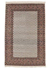 Mir Indisch Teppich 121X180 Braun/Schwarz Wolle, Indien Carpetvista